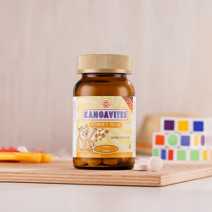 Solgar Kangavites Vitamin C 100 mg 90 Tablet - Melori