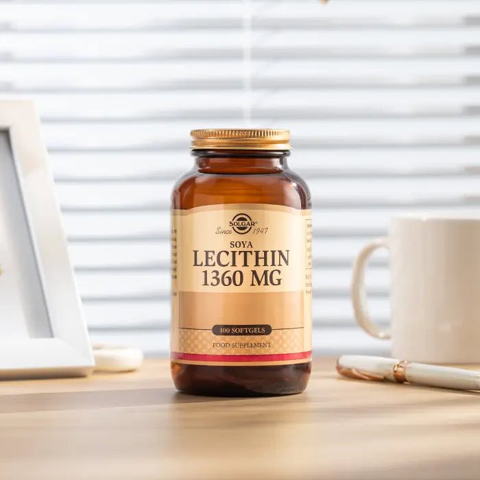Solgar Lecithin 1360 mg 100 Yumuşak Jelatin Kapsül - Melori