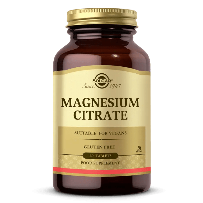 Solgar Magnesium Citrate 200 mg 60 Tablet - Melori