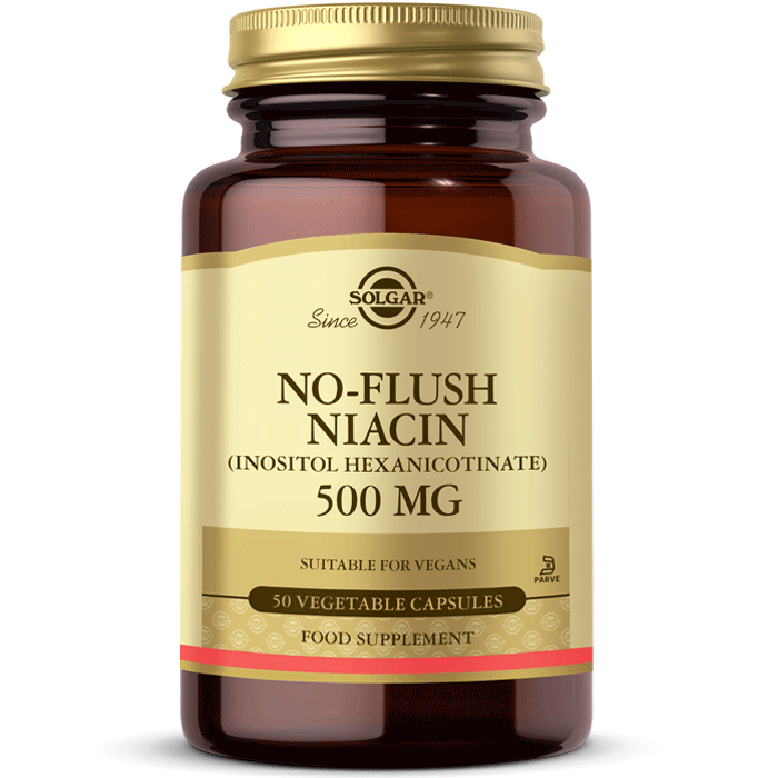 Solgar No Flush Niacin 500 mg 50 Kapsül - Melori