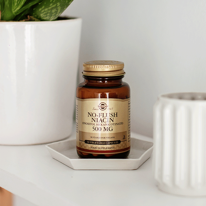 Solgar No Flush Niacin 500 mg 50 Kapsül - Melori