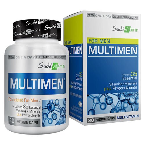 Suda Vitamin For Men Multimen 30 Bitkisel Kapsül - Melori