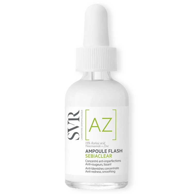 SVR Sebiaclear AZ Ampoule Flash Leke Karşıtı Serum 30 ml - Melori