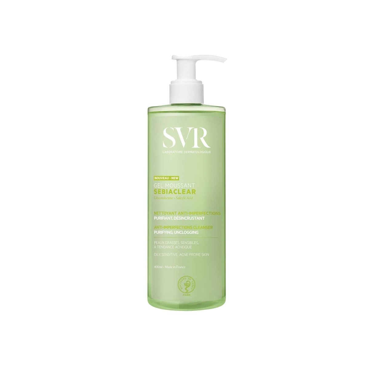 SVR Sebiaclear Gel Moussant Temizleyici Jel 400 ml - Melori