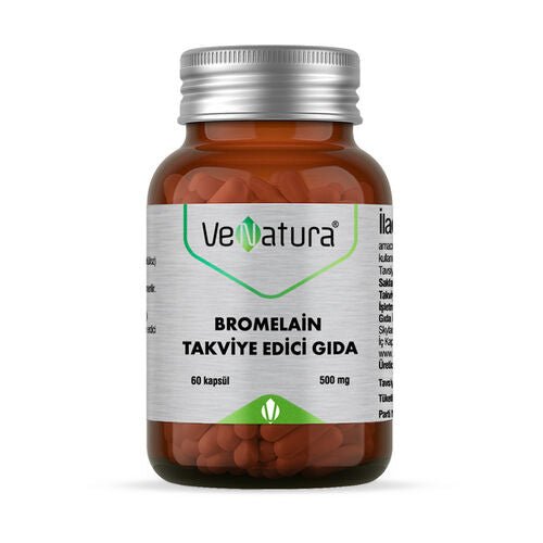 VeNatura Bromelain Takviye Edici Gıda 60 Kapsül - Melori