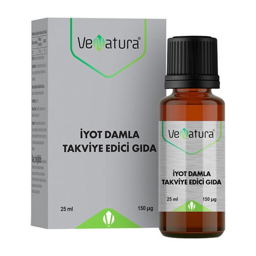 Venatura İyot Damla Takviye Edici Gıda 25 ml - Melori