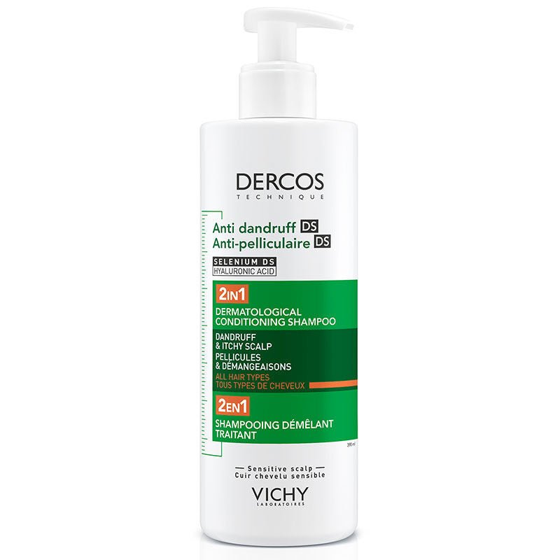 Vichy Dercos 2’si 1 Arada Kepek Karşıtı ve Nemlendirici Şampuan 390 ml - Melori