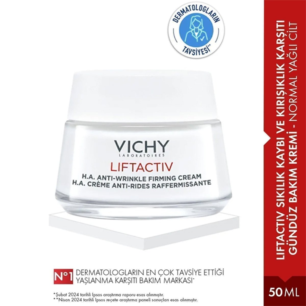 Vichy Liftactiv Supreme Yaşlanma Karşıtı Krem 50 ml Normal ve Karma Ciltler - Melori