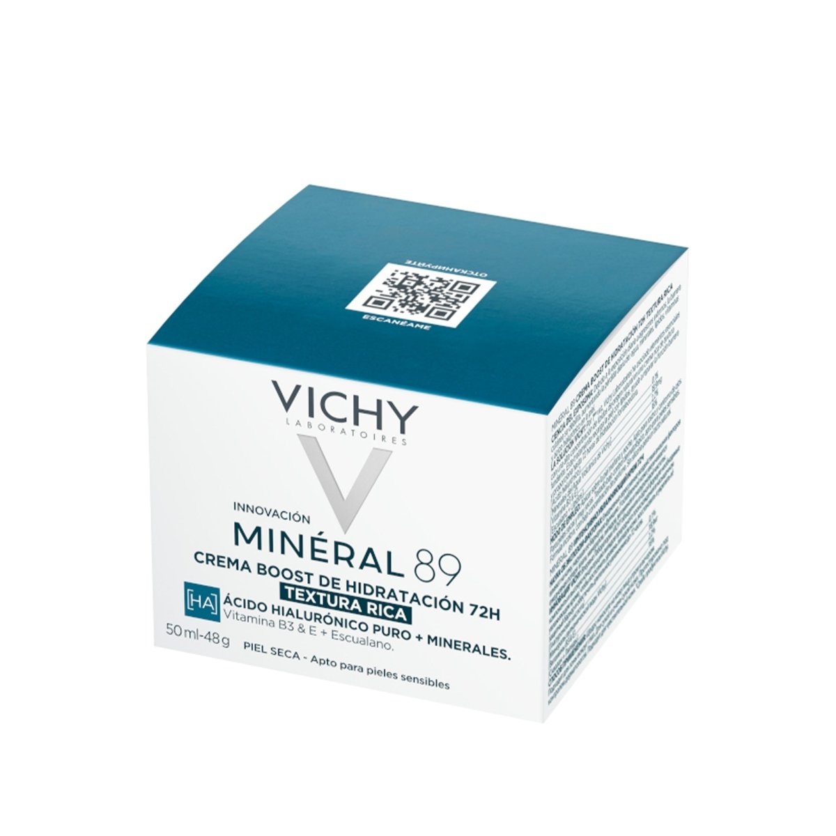 Vichy Mineral 89 Rich Moisture Boosting Cream 50 ml - Melori