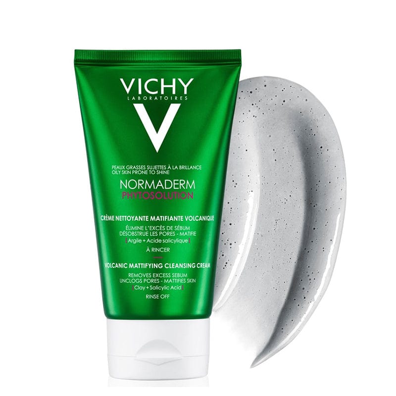 Vichy Normaderm Yağlı Ciltlere Özel Parlama Karşıtı Temizleyici 125ml - Melori