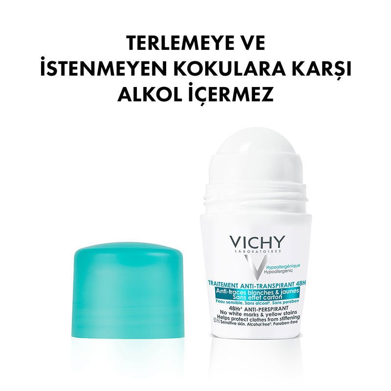 Vichy Terleme Karşıtı İz Bırakmayan Roll - on Deodorant 50 ml - Melori