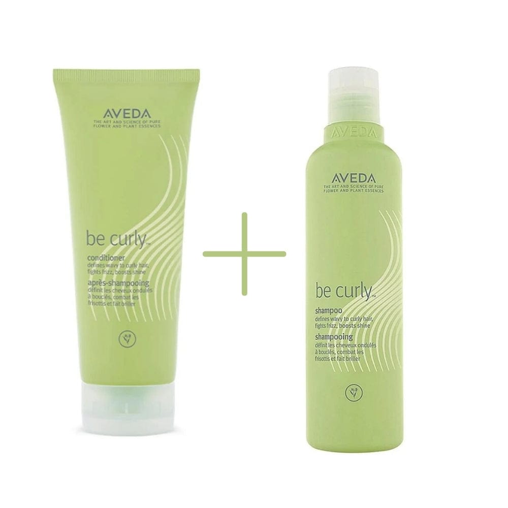 Aveda Be Curly Shampoo 250 ml &amp; Be Curly Hair Conditioner 200 ml