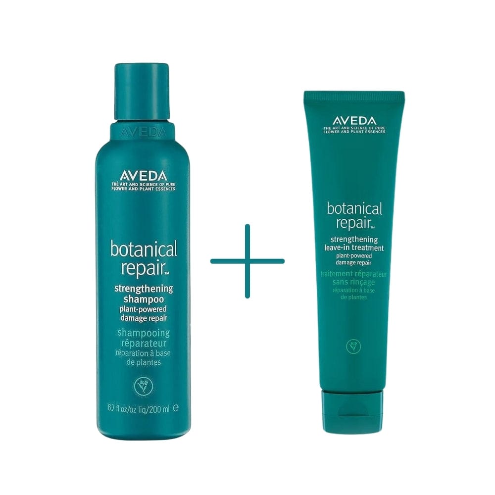 Aveda Botanical Repair Shampoo for Damaged Hair 200 ml &amp;  Botanical Repair Leave-in Hair Repair and Conditioner 100 ml