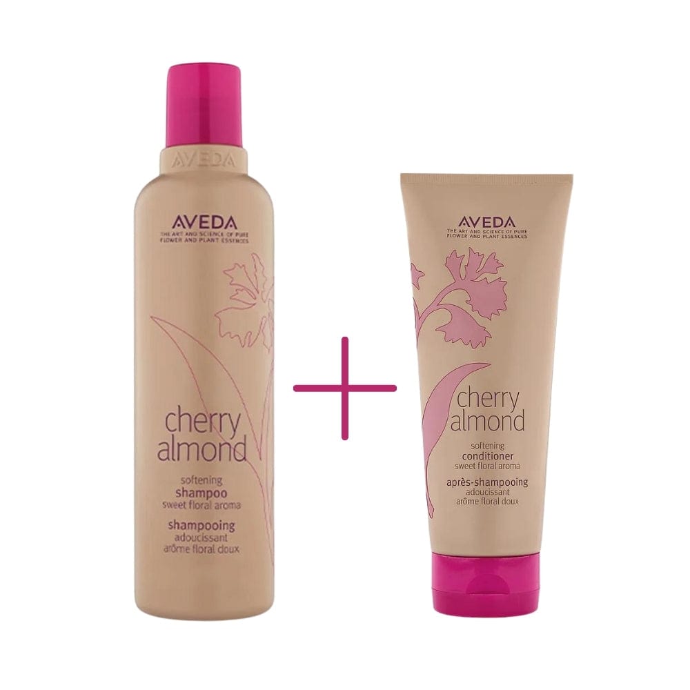 Aveda Cherry Almond Softening Shampoo 250ml &amp; Cherry Almond Smoothing Conditioner 200 ml