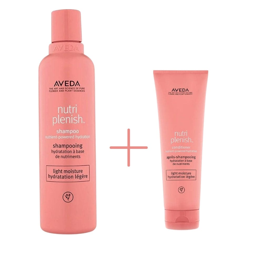 Aveda Nutriplenish Shampoo Light Moisture 250 ml &amp; Nutriplenish Light Moisture Conditioner 250 ml