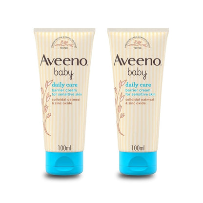Aveeno Baby Daily Care Barrier Cream for Sensitive Skin 100 ml -2 Pack