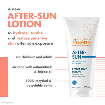Avene After Sun After Sun Care Lotion 200 ml -2 Pack