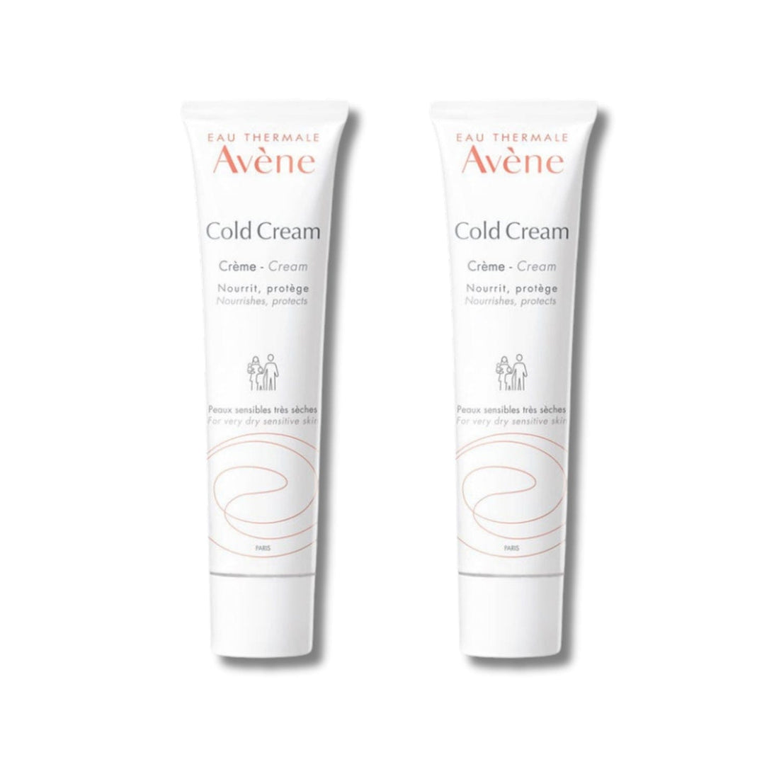 Avene Cold Moisturizing Cream 40 ml -2 Pack