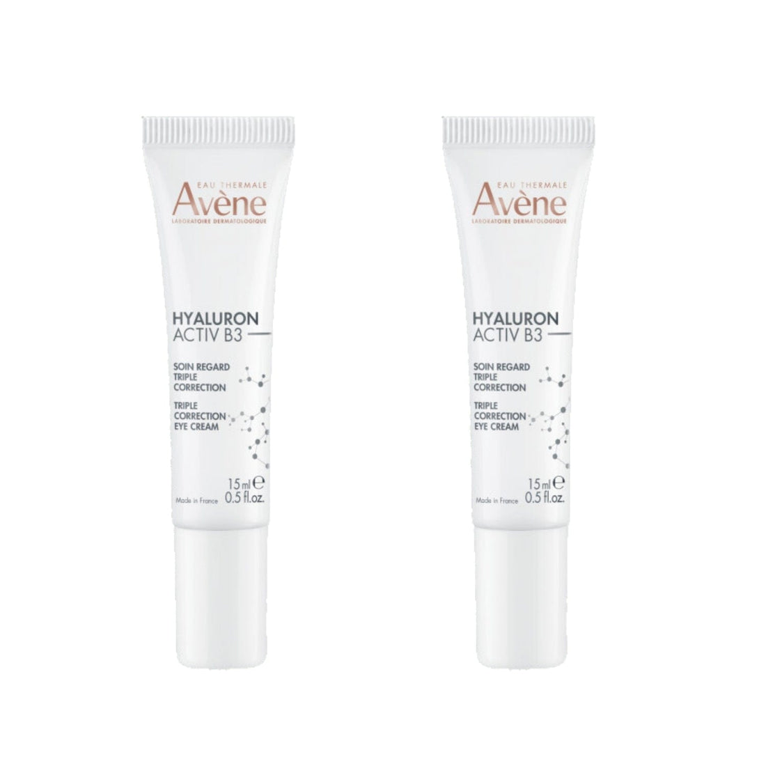 Avene Hyaluron Activ B3 Eye Contour Cream 15 ml -2 Pack