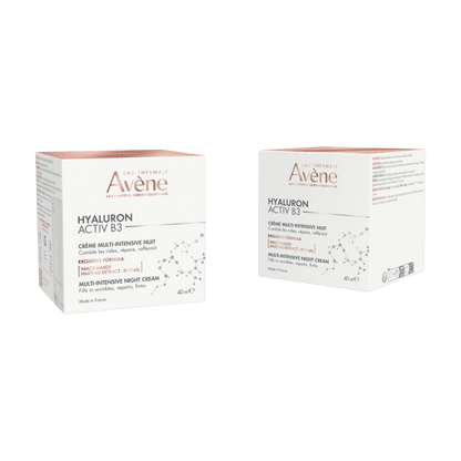 Avene Hyaluron Activ B3 Night Cream 40 ml -3 Pack