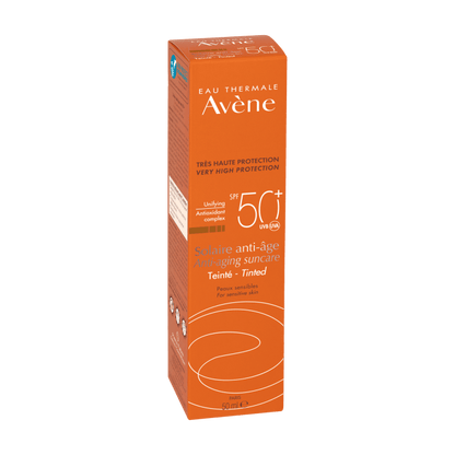 Avene Solaire Anti-age SPF50 Anti-Aging Tinted Sunscreen 50 ml -3 Pack