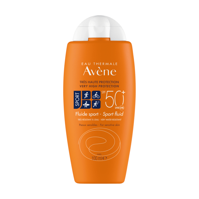 Avene Solaire Fluide Sport Spf 50 Sunscreen 100 ml