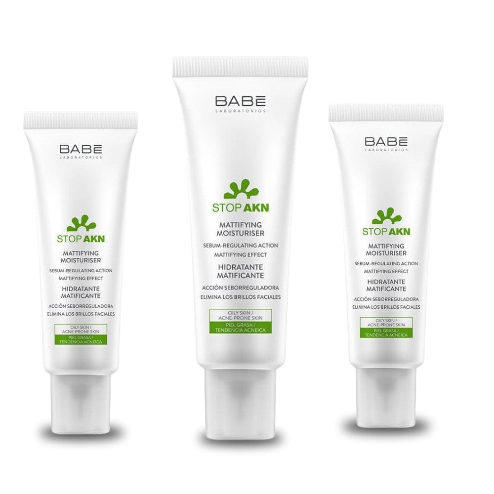 Babe Stop Akn Mattifying Moisturising Cream 50 ml -3 Pack