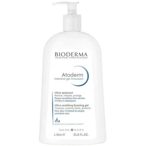 Bioderma Atoderm Intensive Soothing Cleansing Gel 1000ml