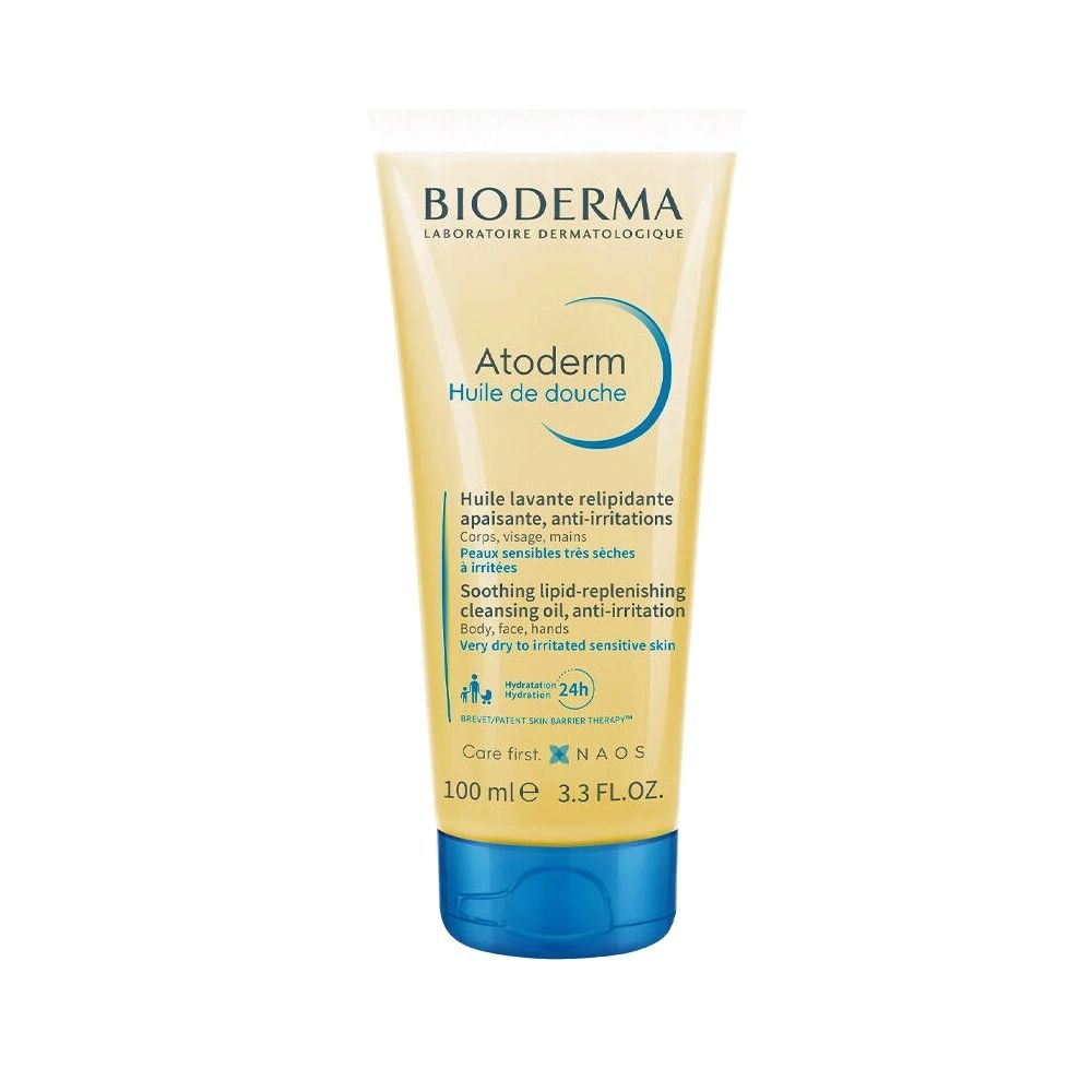 Bioderma Atoderm Shower Oil Dry Skin Moisturizing Nourishing Shower Oil Niacinamide 100 ml