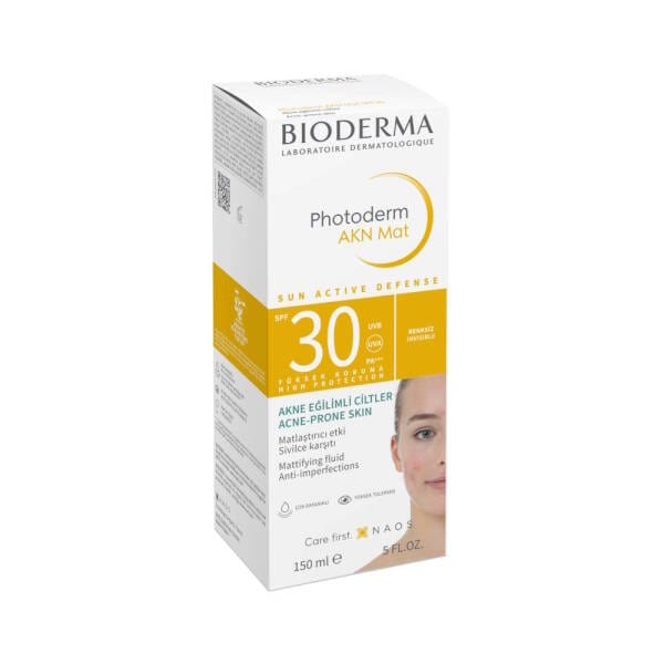Bioderma Photoderm AKN Mat SPF30 150ml -2 Pack