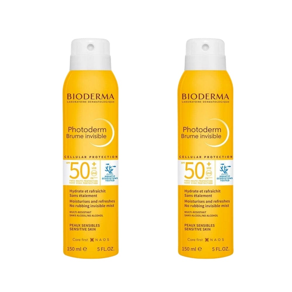 Bioderma Photoderm Brume Invisible Mist SPF 50+ 150 ml -2 Pack