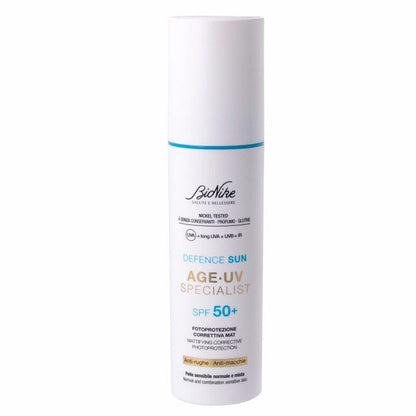 Bionike Defense Sun Age Uv Specialist Spf 50 Mattifying Protection 50 ml
