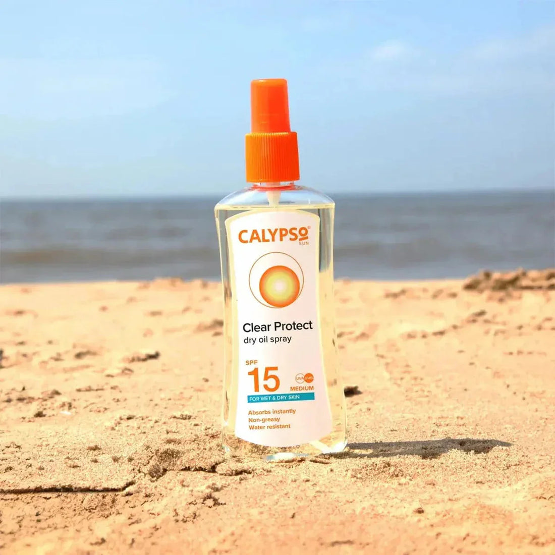 Calypso Clear Protect Spray For Wet/dry Skin Spf15 200ml