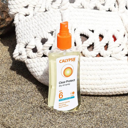 Calypso Clear Protect Spray For Wet/dry Skin Spf6 200 ml -2 Pack