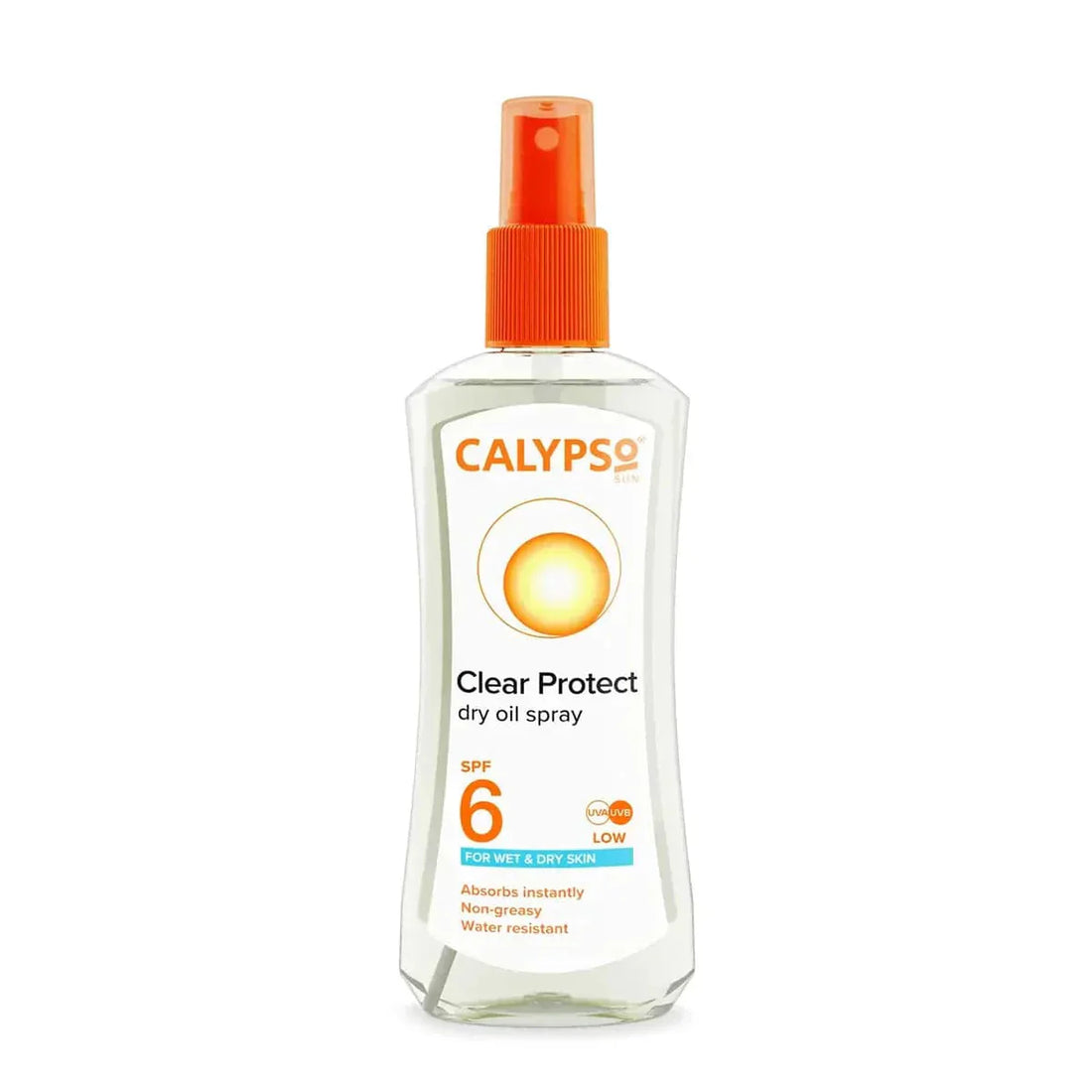 Calypso Clear Protect Spray For Wet/dry Skin Spf6 200 ml