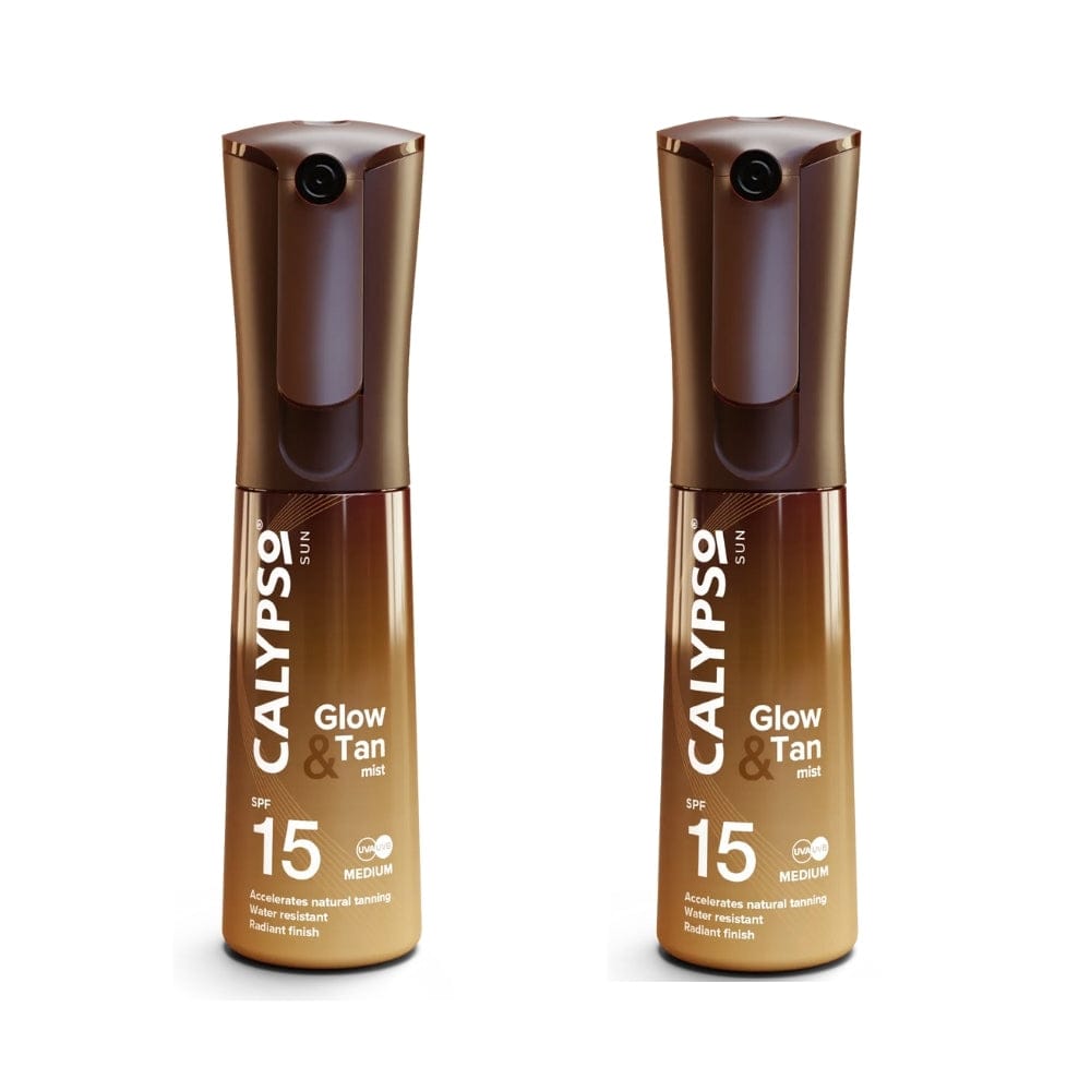 Calypso Glow & Tan Mist Spf 15 100 ml -2 Pack