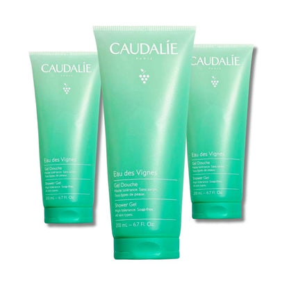 Caudalie Eau Des Vignes Shower Gel 200 ml -3 Pack