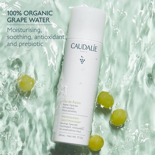 Caudalie Grape Water Hydrating Face Mist - 200ml -2 Pack