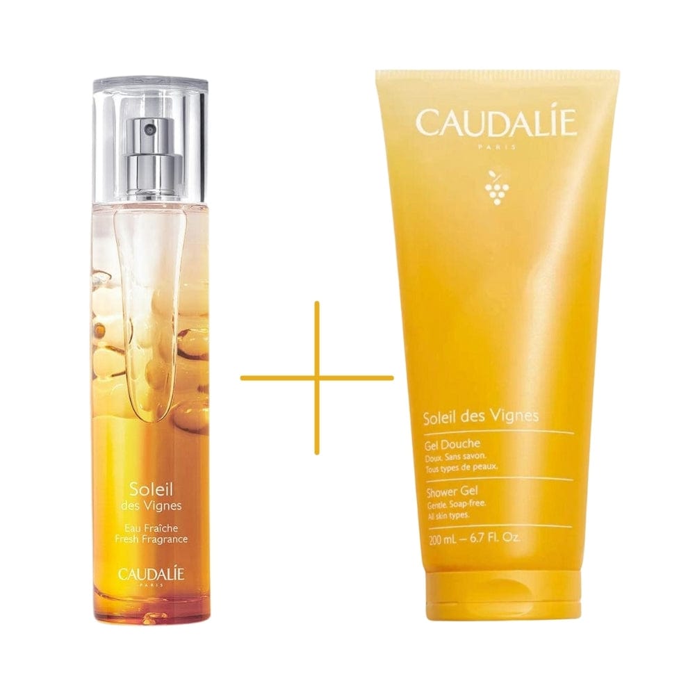 Caudalie Soleil Des Vignes Fresh Fragrance 50 ml &amp; Soleil Des Vignes Shower Jel 200 ml