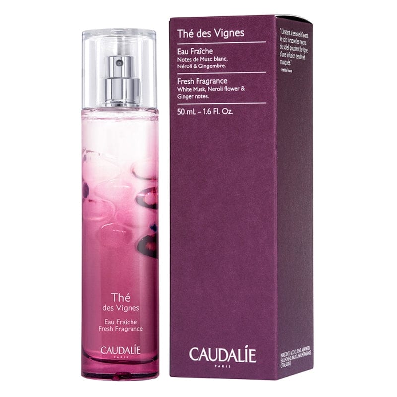 Caudalie The Des Vignes White Musk and Ginger Flavoured Body Fragrance 50ml -2 Pack