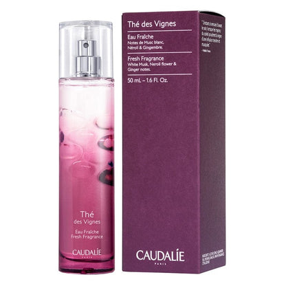 Caudalie The Des Vignes White Musk and Ginger Flavoured Body Fragrance 50ml -2 Pack
