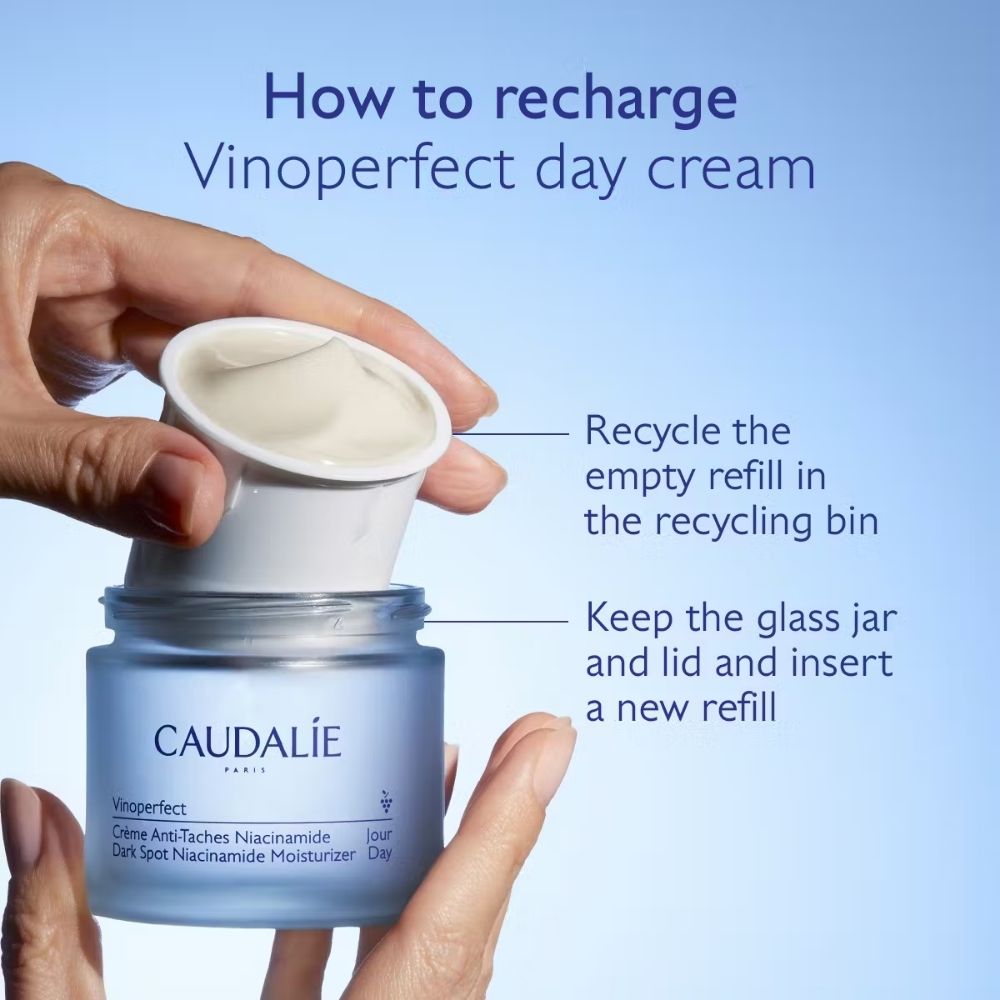 Caudalie Vinoperfect Dark Spot Anti-Blemish Day Cream 50 ml -Refill