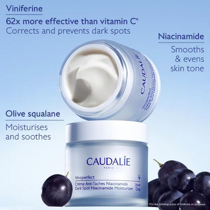 Caudalie Vinoperfect Dark Spot Anti-Blemish Day Cream 50 ml -Refill