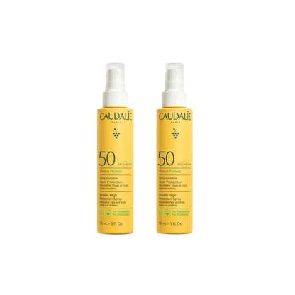 Caudalie Vinosun Protect Invisible High Protection Spray SPF50 150 ml 2 Pack