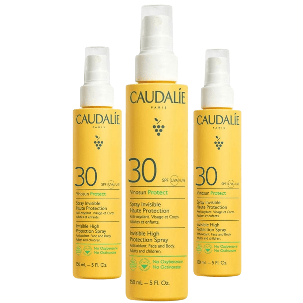 Caudalie Vinosun Protect Spf 30 Sun Spray 150 ml -3 Pack