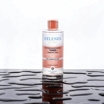 Celenes by Sweden Cloudberry Soothing &amp; Moisturizing Toner 200 ml / 6.8 fl oz -2 Pack
