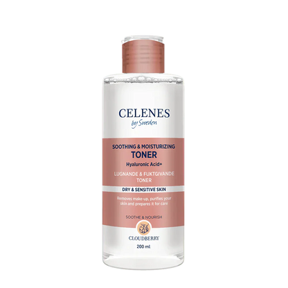 Celenes by Sweden Cloudberry Soothing &amp; Moisturizing Toner 200 ml / 6.8 fl oz