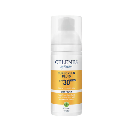 Celenes by Sweden Herbal Sunscreen Dry Touch Fluid Spf 30 50 ml / 1.7 fl oz