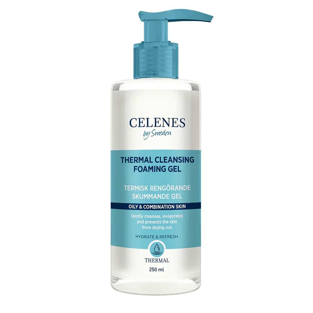 Celenes by Sweden Thermal Cleansing Foaming Gel Oily / Combination 250 ml / 8.5 fl oz