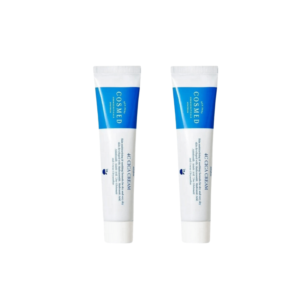 Cosmed Atopia 4c Cica Centella Cream - Soothing Repair Barrier Cream for Damaged Skin 40 ml - 2 Pack